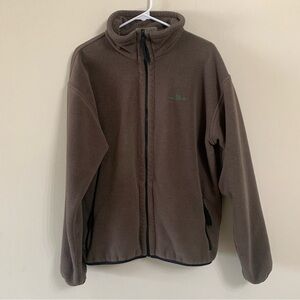 Rare Wintergreen brand fullzip fleece handmade USA
